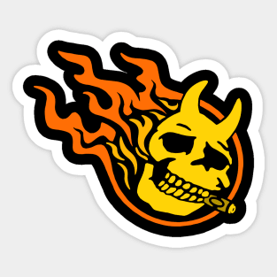 Burner (Colourised) Sticker